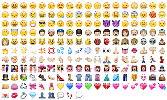 La nascita degli emoji