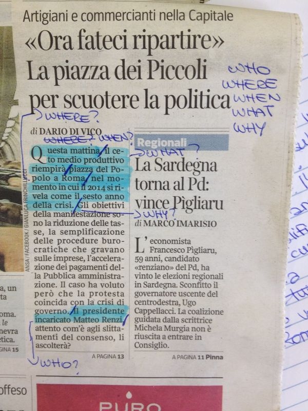 Dobbiamo scuotere la politica