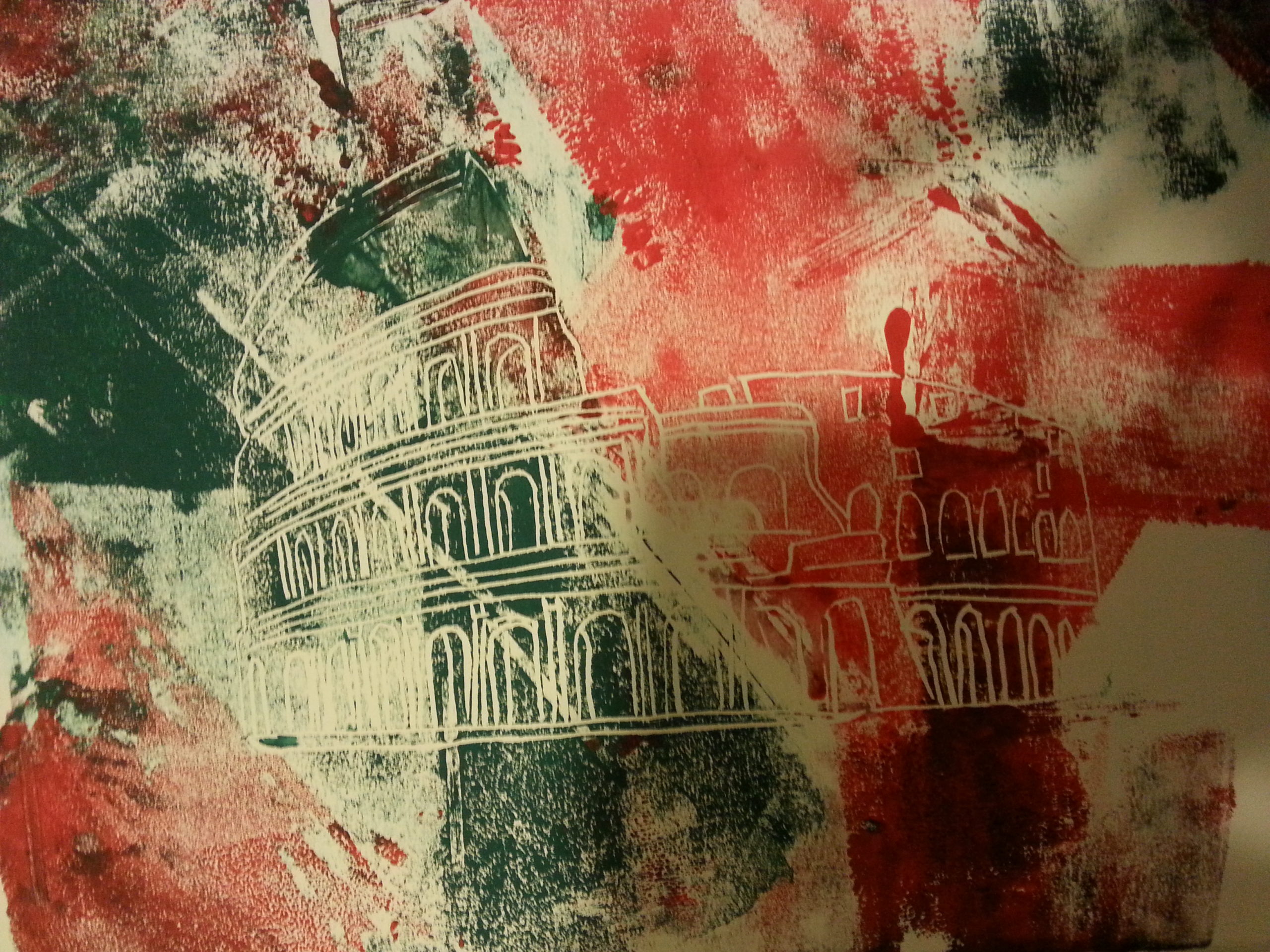 Comenius 2015 – Coliseum Handicraft – Linoleography