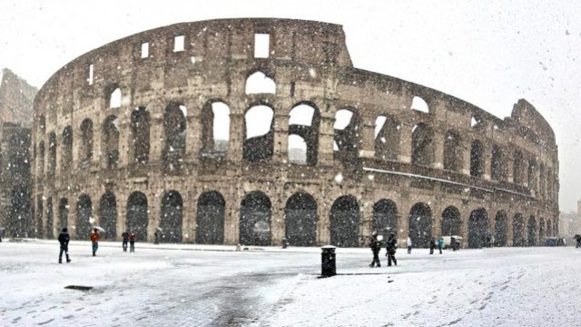 Neve a Roma